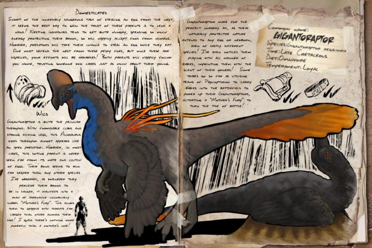Gigantoraptor regalimaia - Return of the Nanny