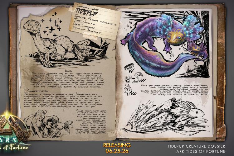 TideUp Kreature Dossier (Tides of Fortune / Bob Tales DLC)