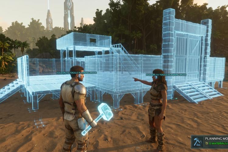ARK Planungsmodus - KI generiertes Bild