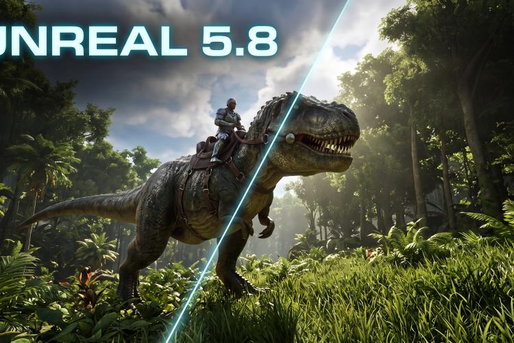 ARK Unreal 5.8 Upgrade (KI generated Image)