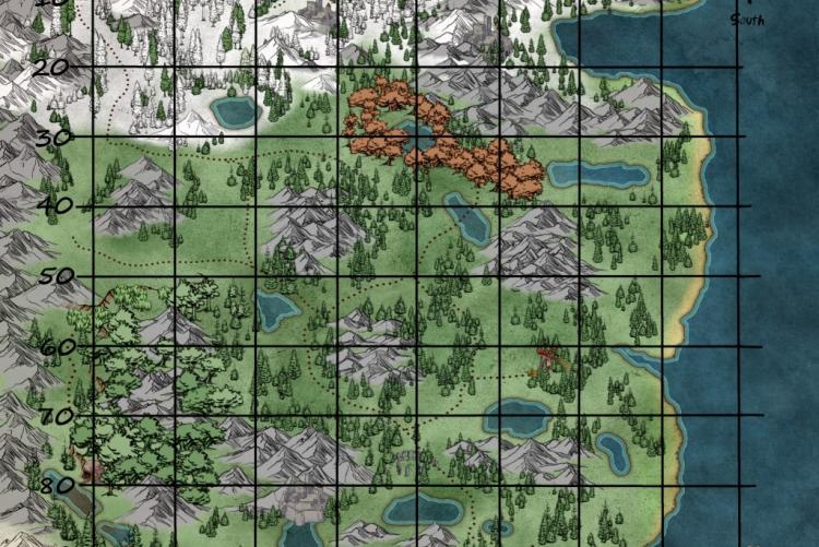 Svartalfheim - InGame Map mit Koordinaten